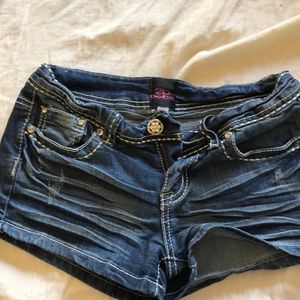 Bebe jean shorts
